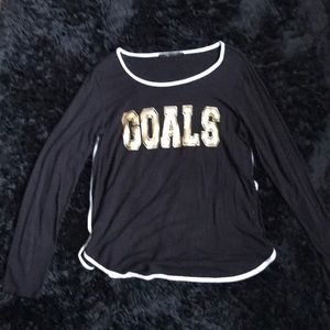 GOALS long sleeve shirt